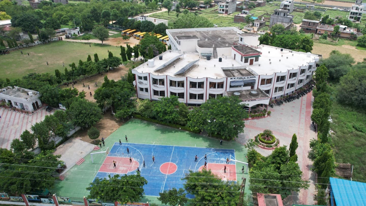 Sprawling Campus — NK Public School Jaipur